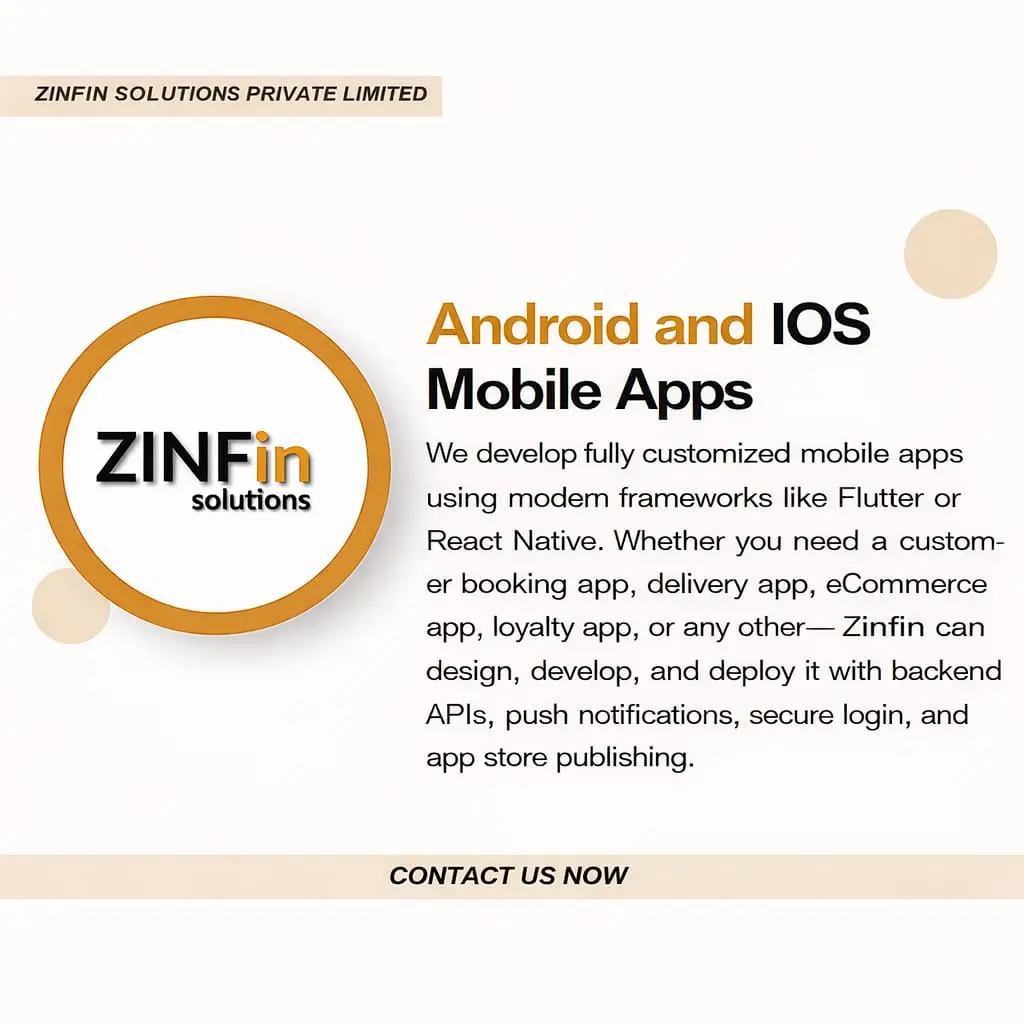 Android and IOS Mobile App Development