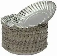 8 No Silver Paper Plate