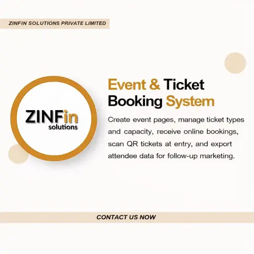 [software] Event and Ticket Booking System